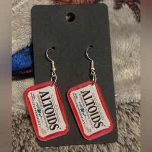 Handmade Altoids earrings